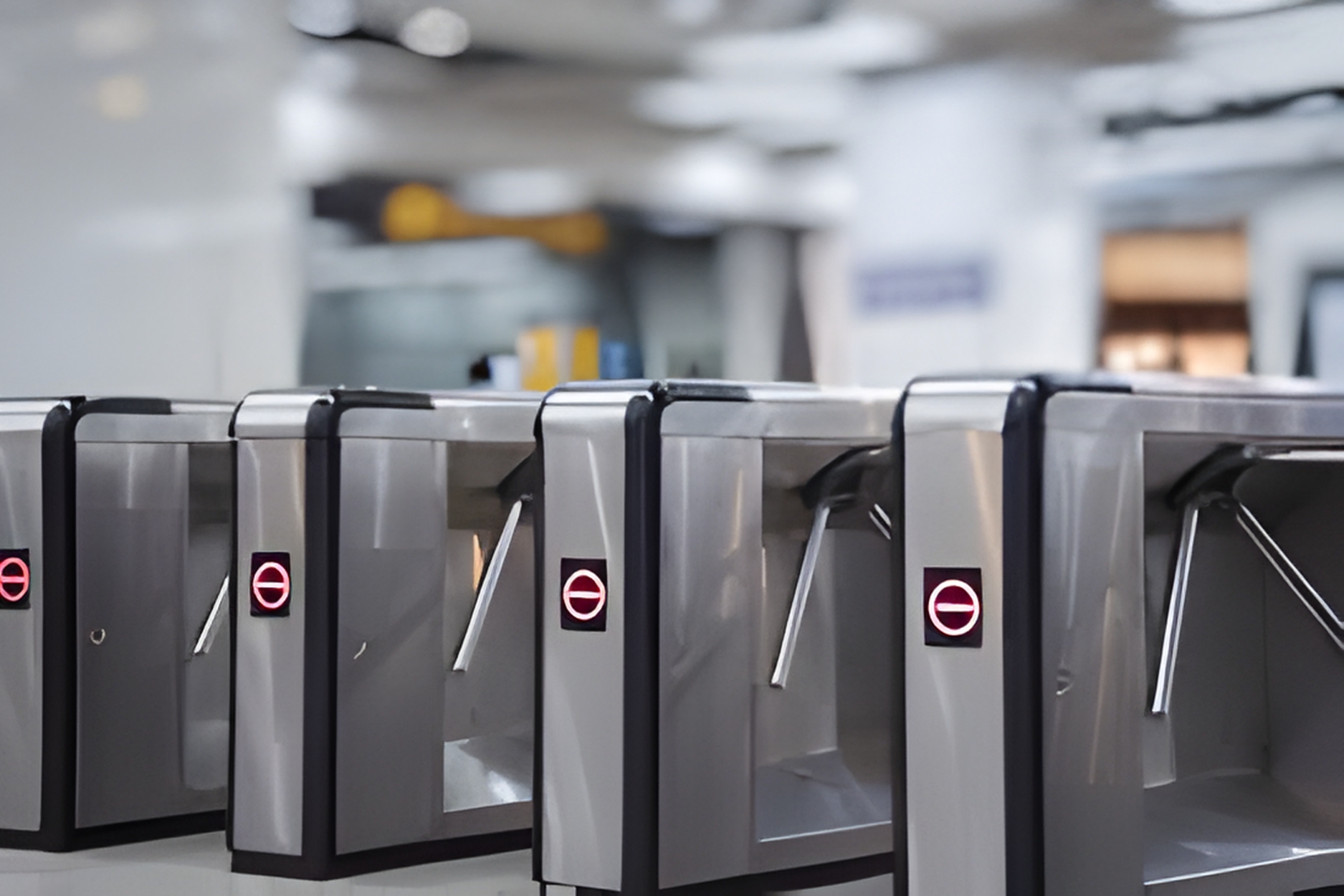 Person Riding Access System Pedestrian Access Control Systems – Turnstiles & Flap Barriers